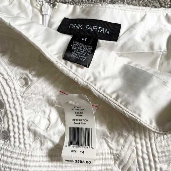 Pink Tartan Brook Skirt Size 14 - Picture 4 of 4